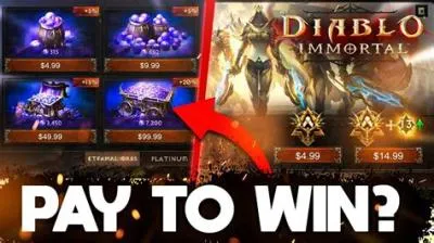 Is diablo 4 going to be pay-to-win?