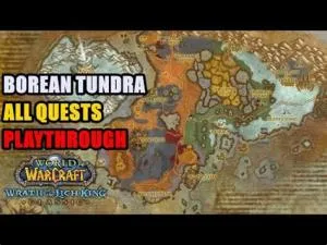 Where do i start the borean tundra quest?