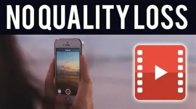 Do compressed videos lose quality?