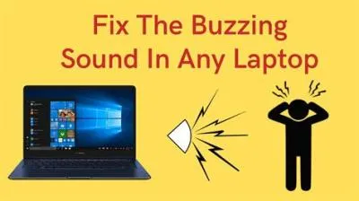 Why is my hp laptop making a buzzing noise?