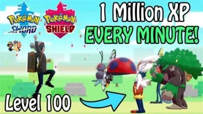 How much xp does it take to level 100 in pokemon sword?