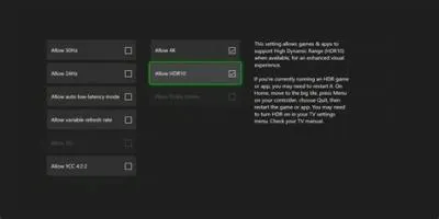 Should i enable hdr on xbox?