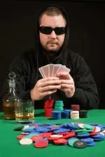 Why do some professional poker players wear sunglasses interpersonal communication?