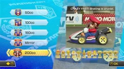 Is there a 200cc on mario kart wii?