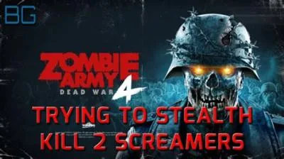What is the screamers weak point in zombie army 4?