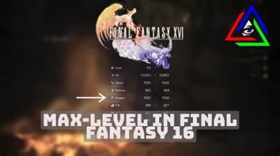 What is max level in final fantasy?