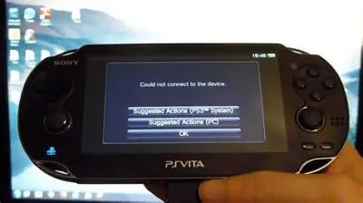 How to connect ps vita to pc?