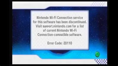 Why was nintendo wfc discontinued?