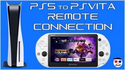 Can the ps vita connect to ps5?