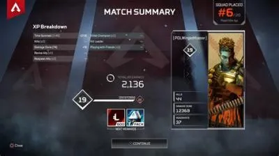 What level do you get a free legend in apex?