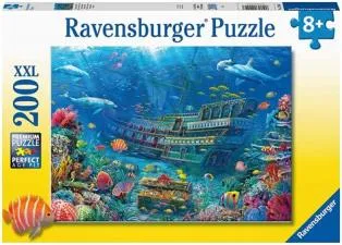 How big is a ravensburger 200 piece puzzle?