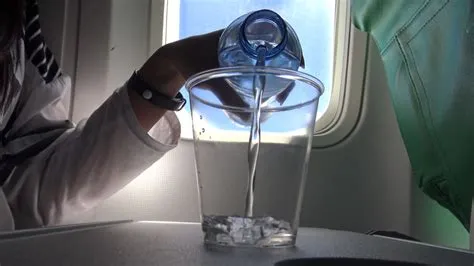 Should i drink water before a flight?