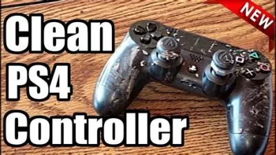 Can you clean a ps4 controller?