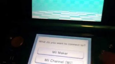 Can you connect a 3ds to a wii u?