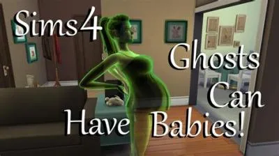 Can you get pregnant with a ghost in sims 4?