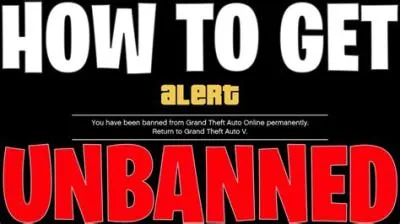 How do you get unbanned from gta online?
