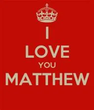 Is kit in love with matthew?