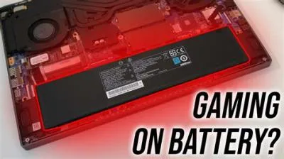 Is it ok to play games on battery power?