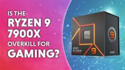 Is ryzen 9 overkill for gaming?
