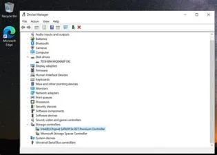Where do controllers show up in device manager?