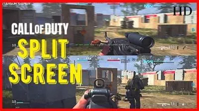 Which cod can play 4 player split-screen?