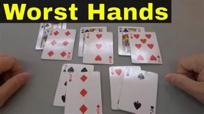 Why is 2 7 the worst poker hand?