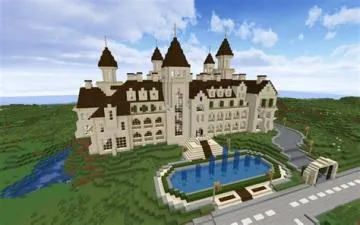 Where is the big mansion in minecraft?