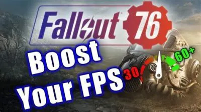How do i get more than 60 fps in fallout 76?