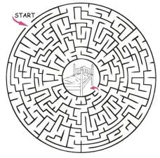 Is a maze a type of puzzle?