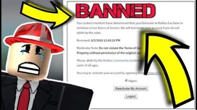 How many times do you have to get banned on roblox to get your account deleted?