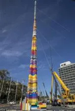 What is the tallest lego build?