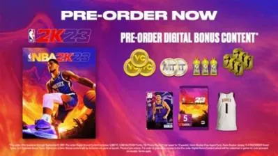 What do you get if you pre-order nba 2k23?