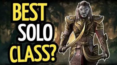What is the best solo class in eso for beginners?
