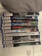 How many games fit on ps5 disc?