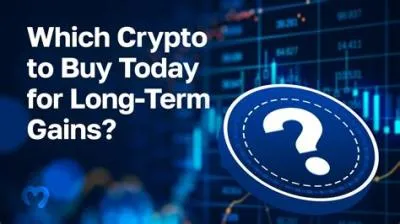 What is the best crypto long term?
