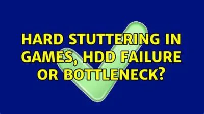 Can hdd bottleneck games?