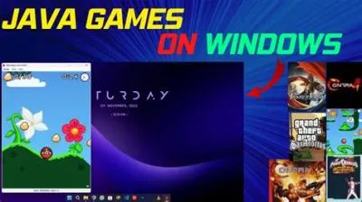 How to run java games on windows 11?