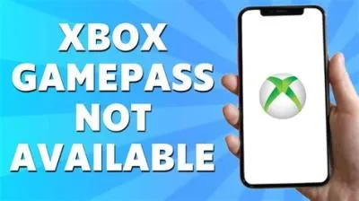 How do i fix xbox game pass not available in my region?