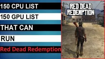 What is the minimum size for red dead redemption 2?