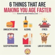 What makes you age faster?