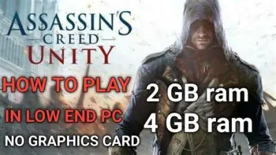 Can i play assassins creed 1 without graphics card?