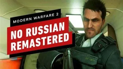 What mission is no russian in mw2?