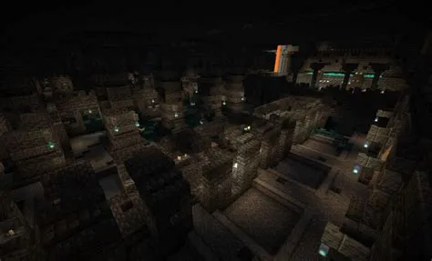 How do you find a deep dark city in minecraft?