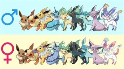 Can your starter eevee be female?