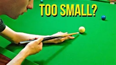 How do you know what size snooker cue to get?