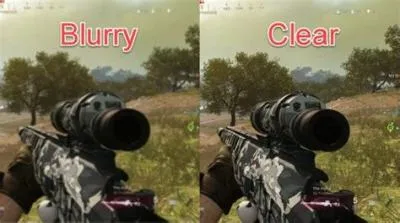 What makes games look blurry?