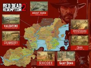 Is rdr2 and gta 5 map bigger?