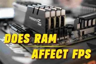 Does ram affect fps intel?