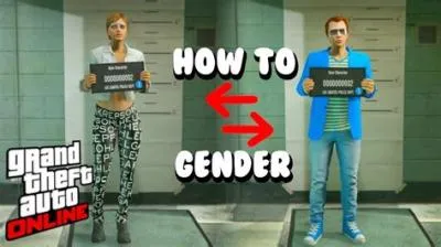 How do you change your gender on gta 5 without losing progress?