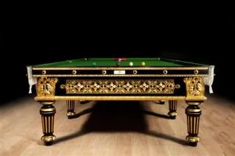 What is a pool table called in england?